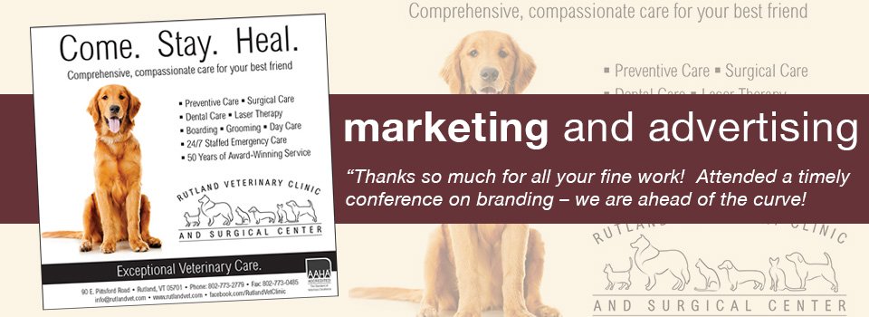 Advertising | Rutland Veterinary Clinic