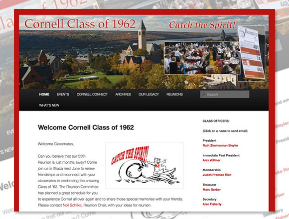 Cornell Class of 62 Homepage