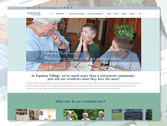 Equniox Village Homepage